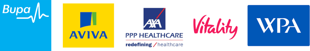 Bupa; Aviva; PPP Healthcare; Vitality; WPA